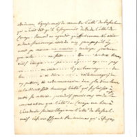 Lettre de D'Alembert à Mme de Crequÿ (Froullay), février 1751