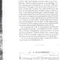 Lettre de D'Alembert à Frédéric II, 9 mars 1770