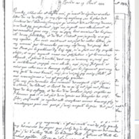 Lettre de Lagrange à D'Alembert, 19 avril 1772