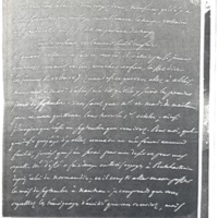 Lettre de Lespinasse dictant à D&#39;Alembert à Condorcet, 7 août 1769