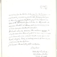 Lettre de D'Alembert à Hennert, 22 mars 1765