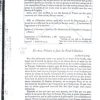 Lettre de Voltaire à D'Alembert, 14 avril 1764