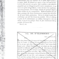 Lettre de Frédéric II à D'Alembert, janvier 1780