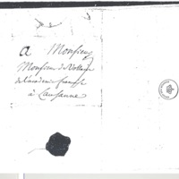 Lettre de D'Alembert à Voltaire, 26 février 1758
