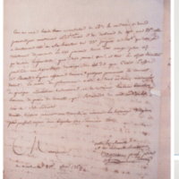 Lettre de Despiau à D'Alembert, 25 octobre 1769