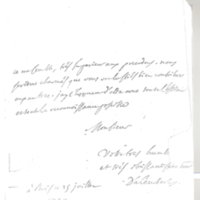 Lettre de D'Alembert à Ratte, 25 juillet 1754