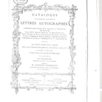 Lettre de D'Alembert à Vimeux, 28 janvier 1781