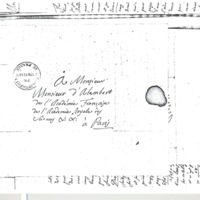 Lettre de Lagrange à D'Alembert, 19 avril 1772