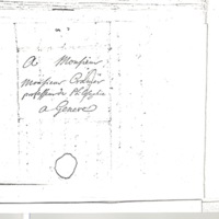 Lettre de D'Alembert à Cramer, 6 juillet 1751