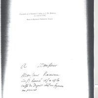 Lettre de D'Alembert à Rameau, 11 novembre 1750
