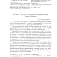 Lettre de Villette Du Plessis à D'Alembert, 5 octobre 1777
