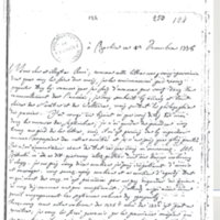 Lettre de Lagrange à D'Alembert, 12 décembre 1778