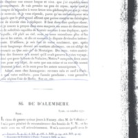 Lettre de D'Alembert à Frédéric II, 12 octobre 1770