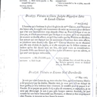 Lettre de Voltaire à D'Alembert, 1er mai 1765