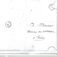 Lettre de D'Alembert à Voltaire, 2 janvier 1769