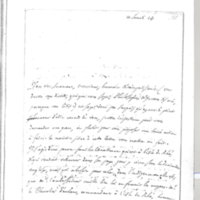 Lettre de D'Alembert à Hume David, 1764