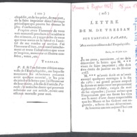 Lettre de Tressan à D'Alembert et Diderot, 18 juin 1771