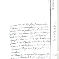 Lettre de D'Alembert à Michaelis, 6 septembre 1780