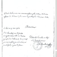 Lettre de D'Alembert à Lagrange, 15 novembre 1762