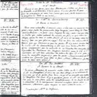 Lettre de D'Alembert à Rousseau Jean Jacques, 1er août 1760