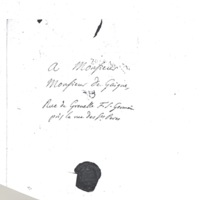 Lettre de D'Alembert à Gaigne, 12 mars 1777