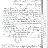 Lettre de Lagrange à D'Alembert, 2 juin 1769