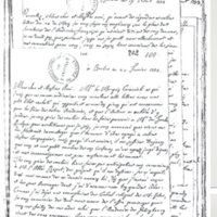 Lettre de Lagrange à D'Alembert, 24 février 1772