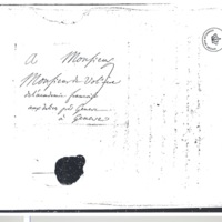 Lettre de D'Alembert à Voltaire, 1er juillet 1760