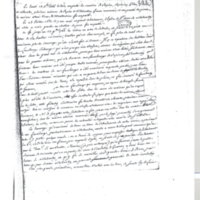 Lettre de Ribotte Charon à D'Alembert, 16 décembre 1766