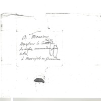 Lettre de D'Alembert à Rochefort d'Ally Jacques, 3 août 1781