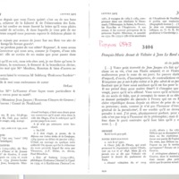 Lettre de Voltaire à D'Alembert, 16 juillet 1764