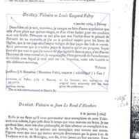 Lettre de Voltaire à D'Alembert, 8 janvier 1764