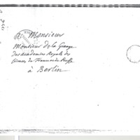 Lettre de D'Alembert à Lagrange, 30 mars 1778