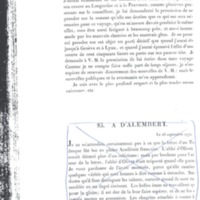 Lettre de D'Alembert à Frédéric II, 15 septembre 1770