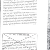 Lettre de Frédéric II à D'Alembert, 25 janvier 1777