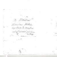 Lettre de D'Alembert à Hebert, 13 août 1776
