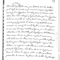 Lettre de D'Alembert à Lagrange, 1<sup>er</sup> juillet 1774