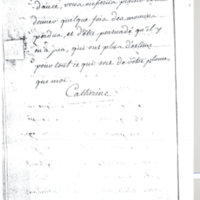Lettre de Catherine II à D'Alembert, 18 août 1763