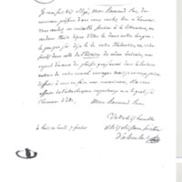Lettre de D'Alembert à Dotteville, 7 février 1774