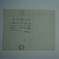Lettre de D'Alembert à Frisi, 11 juin 1769