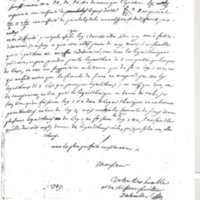 Lettre de D'Alembert à Euler Leonhard, octobre 1747