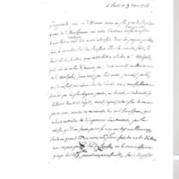 Lettre de D'Alembert à Rousseau Jean Jacques, 3 août 1766
