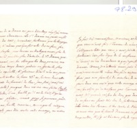 Lettre de D'Alembert à Saint Marc, 20 mai 1778