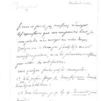 Lettre de D'Alembert à Un libraire, août 1767