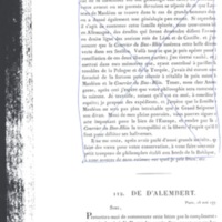 Lettre de D'Alembert à Frédéric II, 16 mai 1772