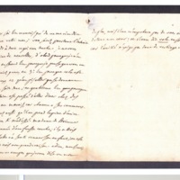 Lettre de Lespinasse dictant à D'Alembert à Condorcet, 18 juin 1769