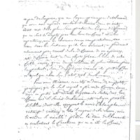 Lettre de Molines à D'Alembert, 7 octobre 1776