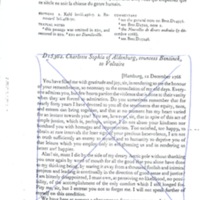 Lettre de Voltaire à D'Alembert, 12 décembre 1768