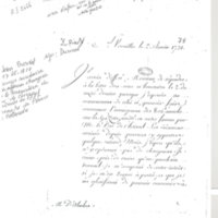 Lettre de Durival Jean à D'Alembert, 2 janvier 1771