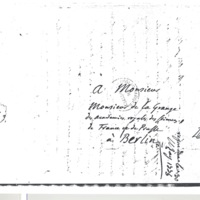 Lettre de D'Alembert à Lagrange, 14 avril 1775